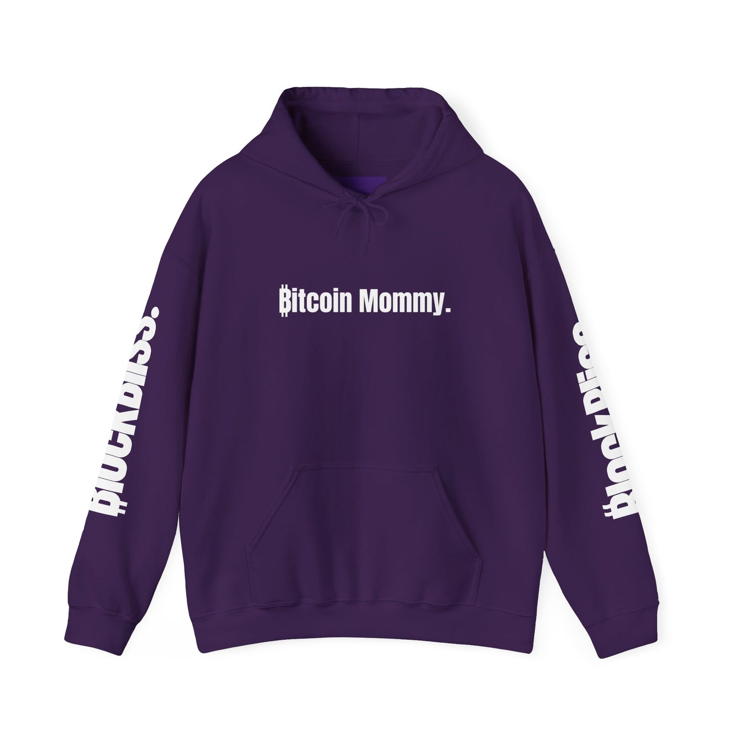Bitcoin Mommy Hoodie Slogan