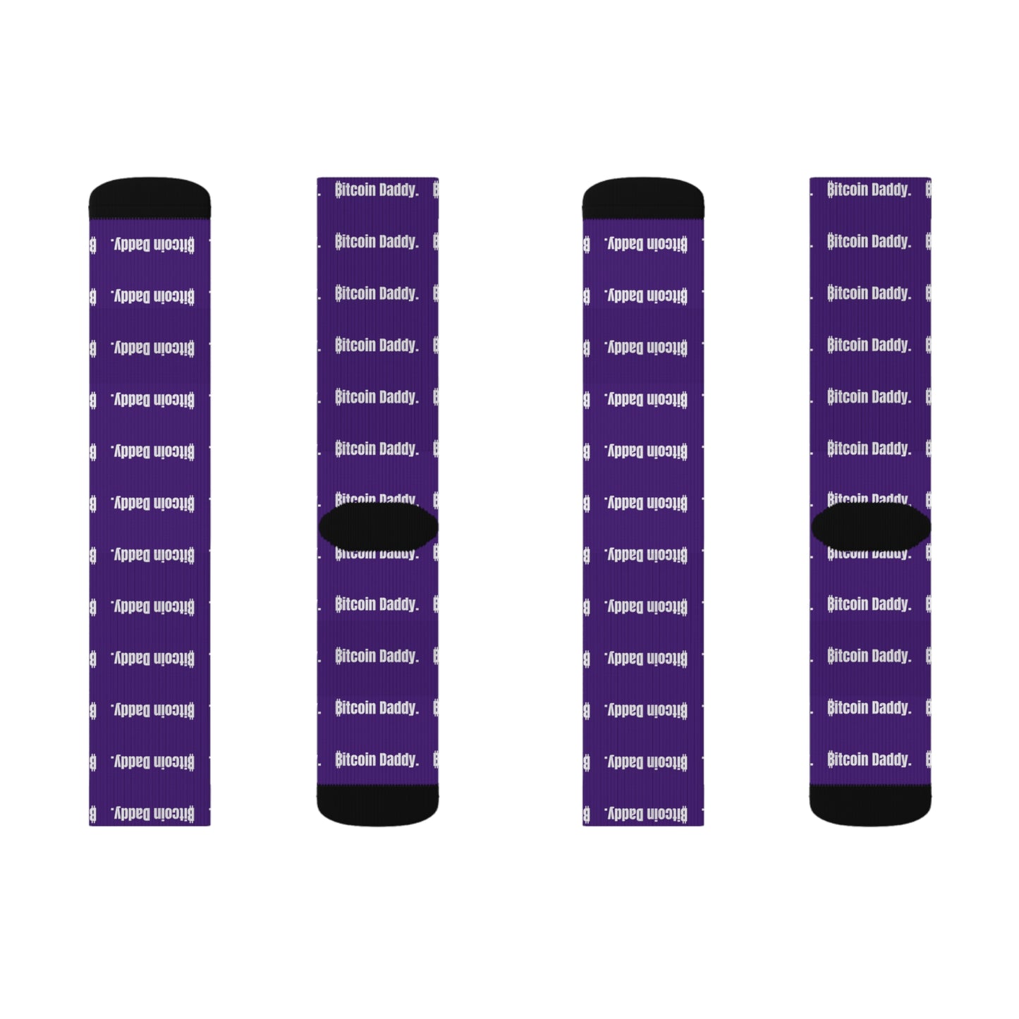 Bitcoin Daddy Socks