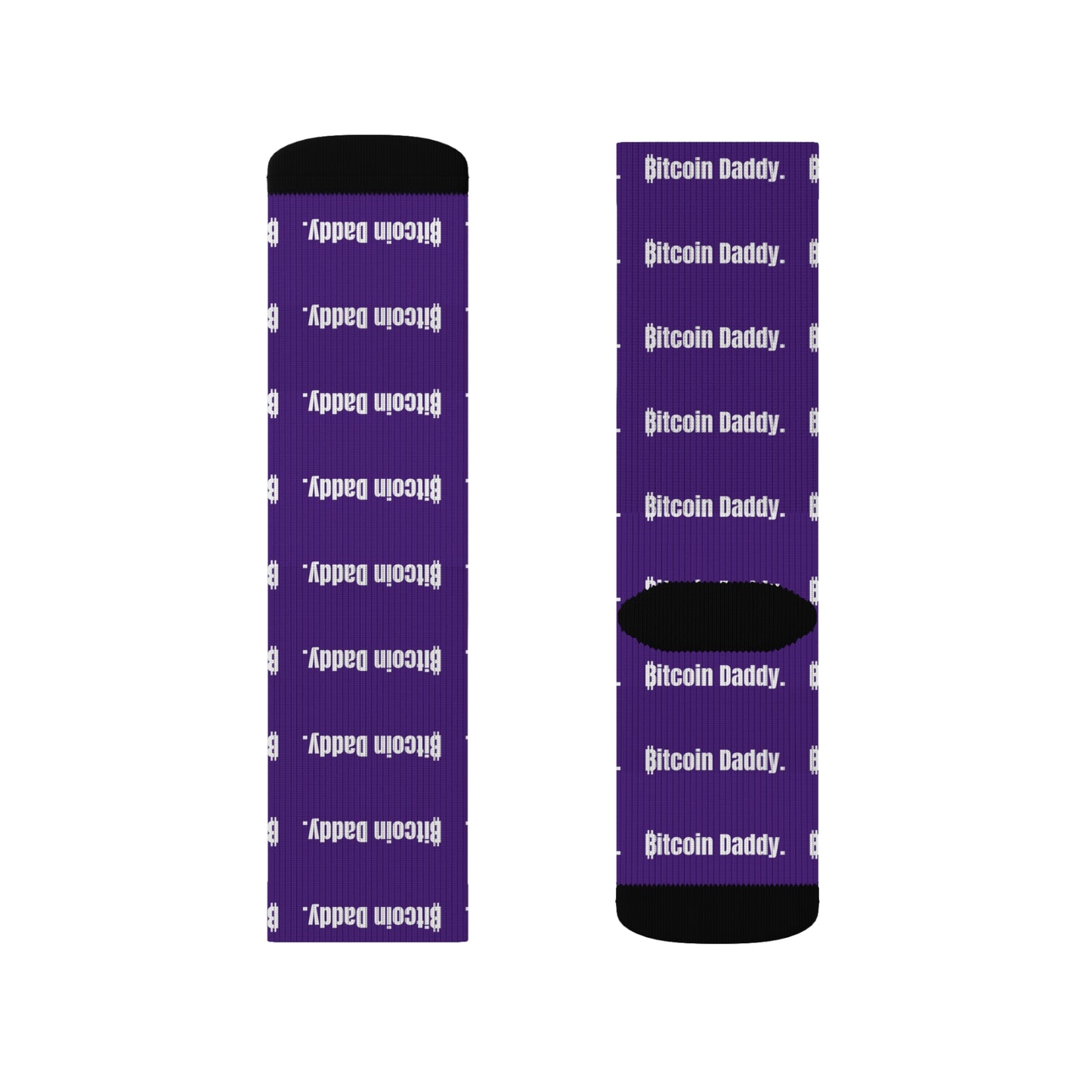Bitcoin Daddy Socks