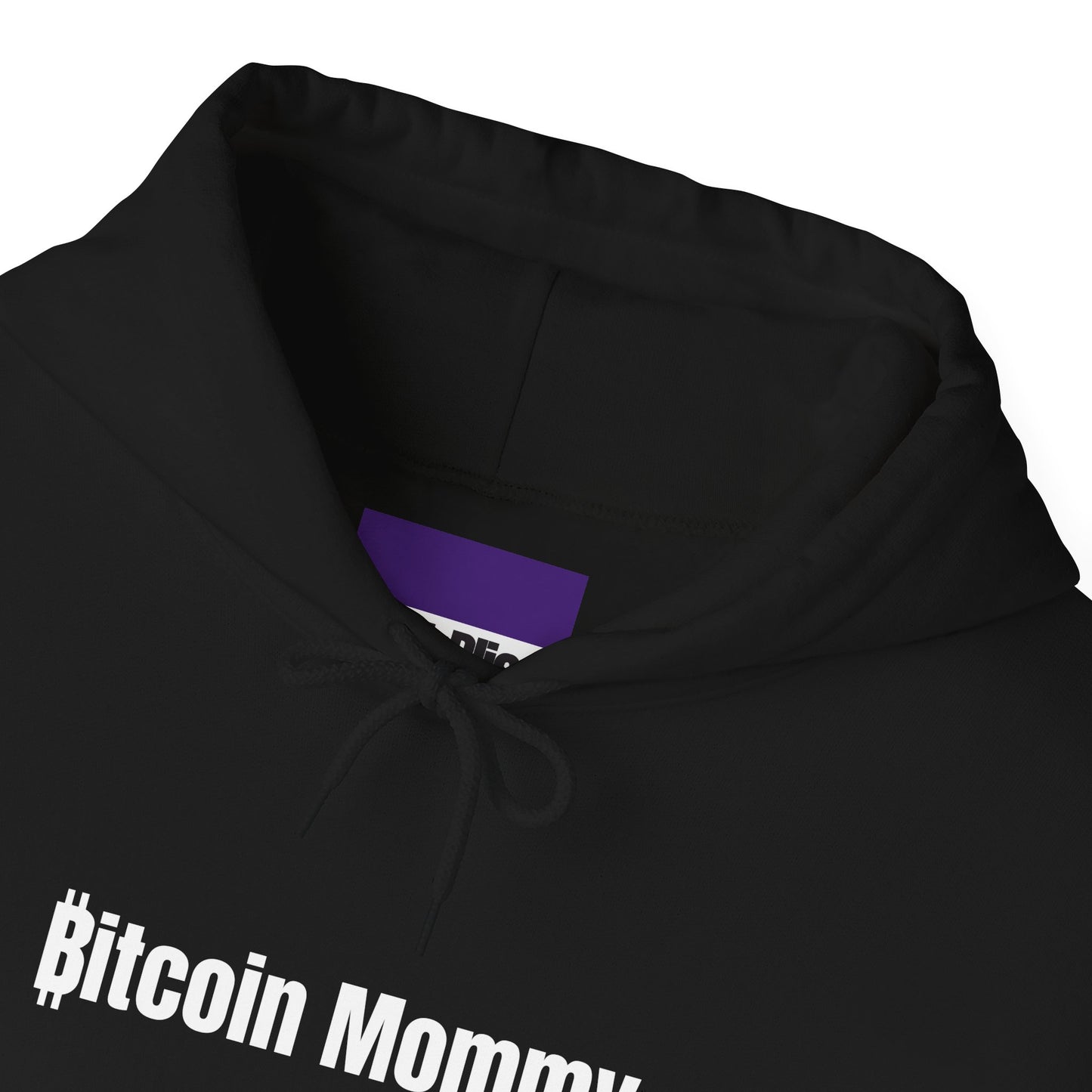 Bitcoin Mommy Hoodie Slogan