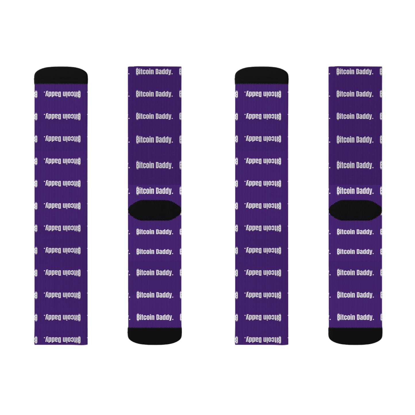 Bitcoin Daddy Socks