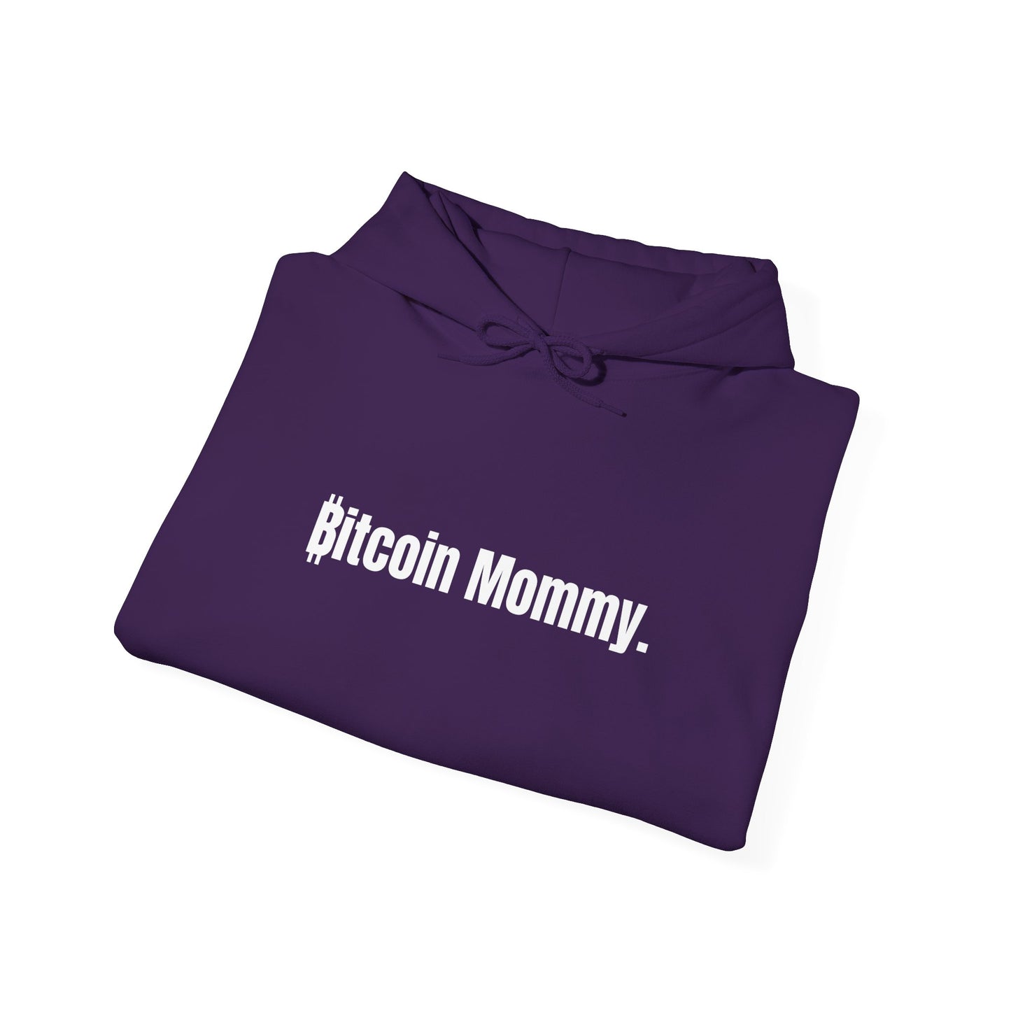 Bitcoin Mommy Hoodie Slogan