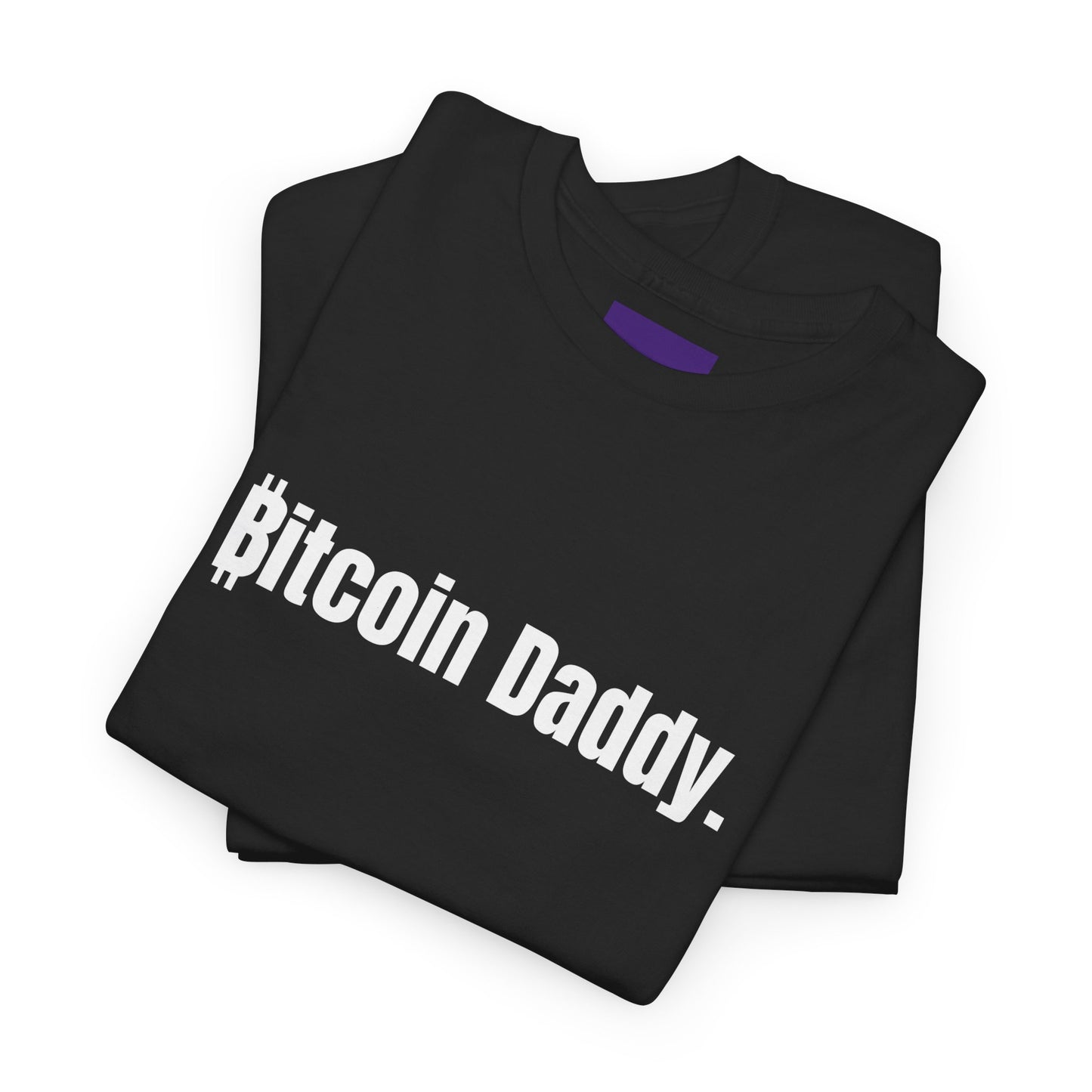 Bitcoin Daddy Tee Slogan