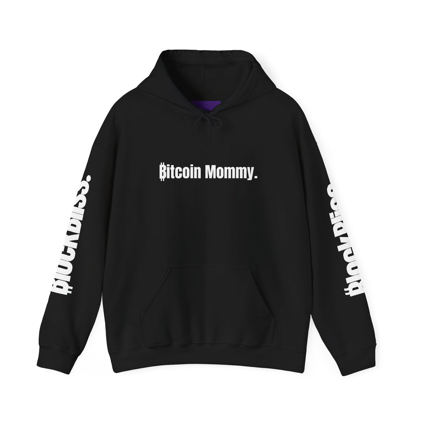 Bitcoin Mommy Hoodie Slogan