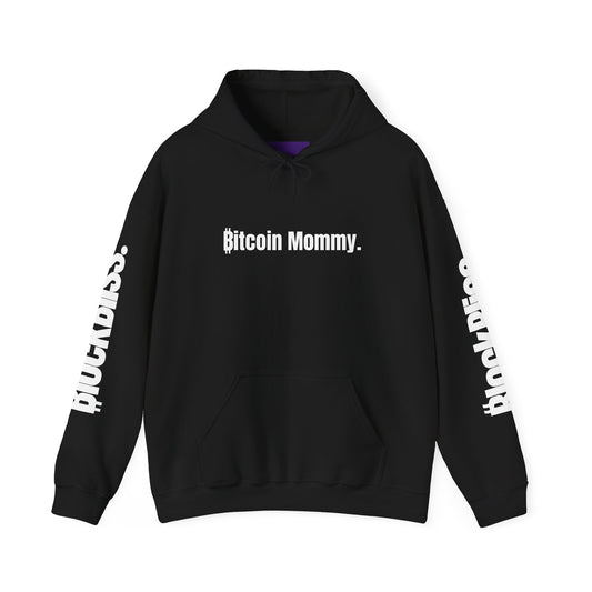 Bitcoin Mommy Hoodie Slogan