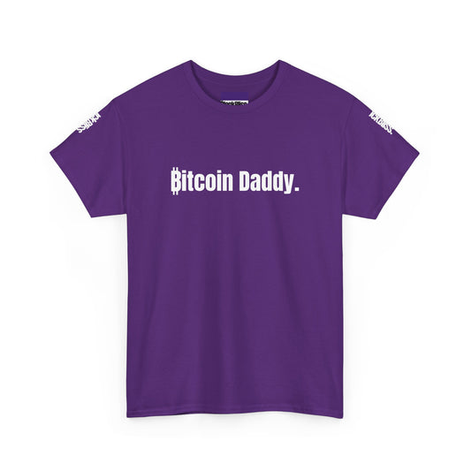 Bitcoin Daddy Tee Slogan